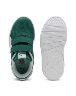 PUMA - SNEAKERS KIDS OURTFLEX V3 MESH VERDE E BIANCA DAL 28 AL 35, 398085-18