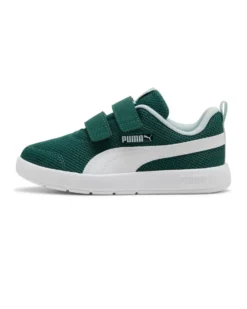 PUMA - SNEAKERS KIDS OURTFLEX V3 MESH VERDE E BIANCA DAL 28 AL 35, 398085-18