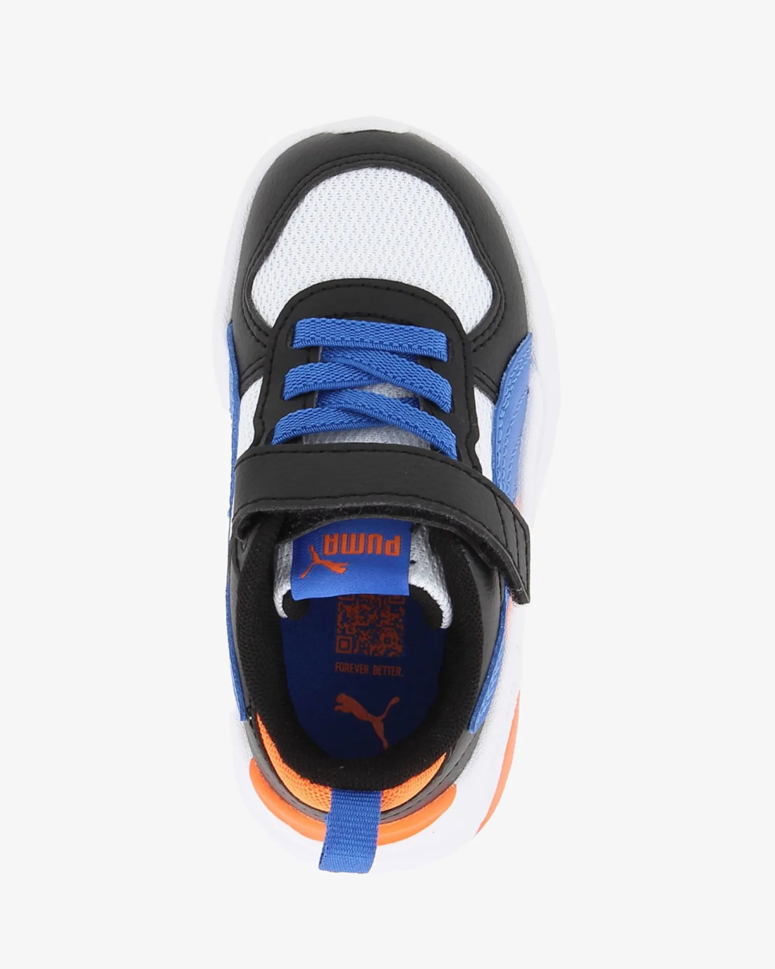 PUMA - SNEAKERS KIDS TRINITY 2 LT TD NERA, BIANCA, RBLU E ARANCIONE DAL 20 AL 27, 403705-12