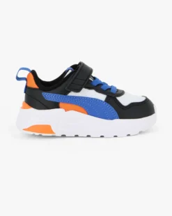 PUMA - SNEAKERS KIDS TRINITY 2 LT TD NERA, BIANCA, RBLU E ARANCIONE DAL 20 AL 27, 403705-12