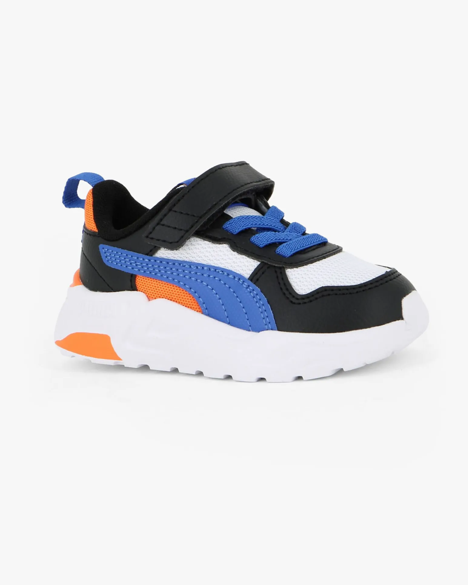 PUMA - SNEAKERS KIDS TRINITY 2 LT TD NERA, BIANCA, RBLU E ARANCIONE DAL 20 AL 27, 403705-12