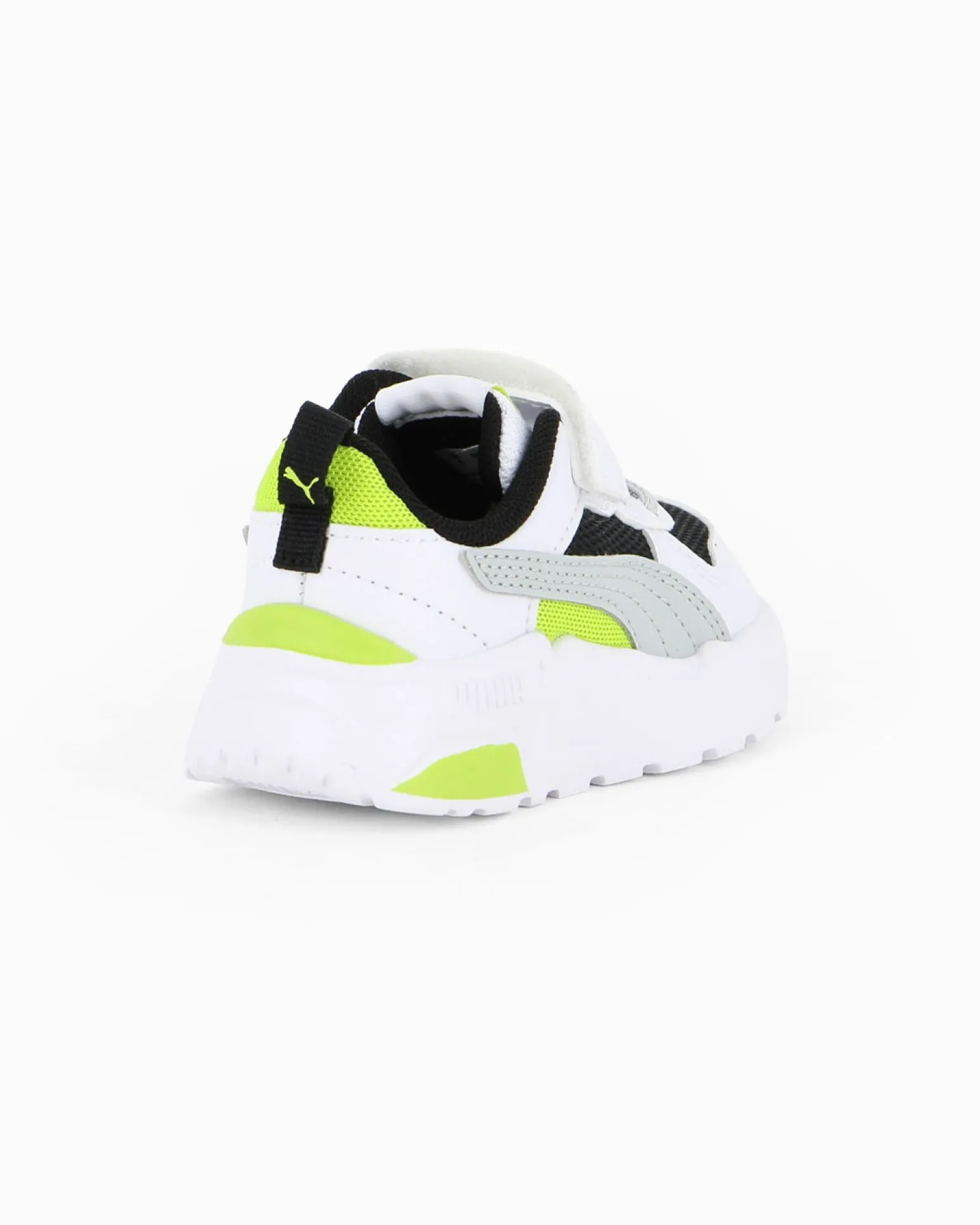 PUMA - SNEAKERS KIDS TRINITY 2 LT TD BIANCA, NERA, GRIGIA E LIME DAL 20 AL 27, 403705-13