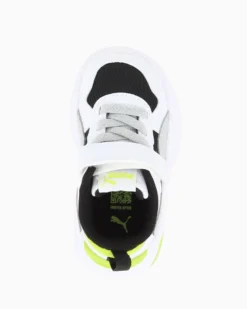 PUMA - SNEAKERS KIDS TRINITY 2 LT TD BIANCA, NERA, GRIGIA E LIME DAL 20 AL 27, 403705-13