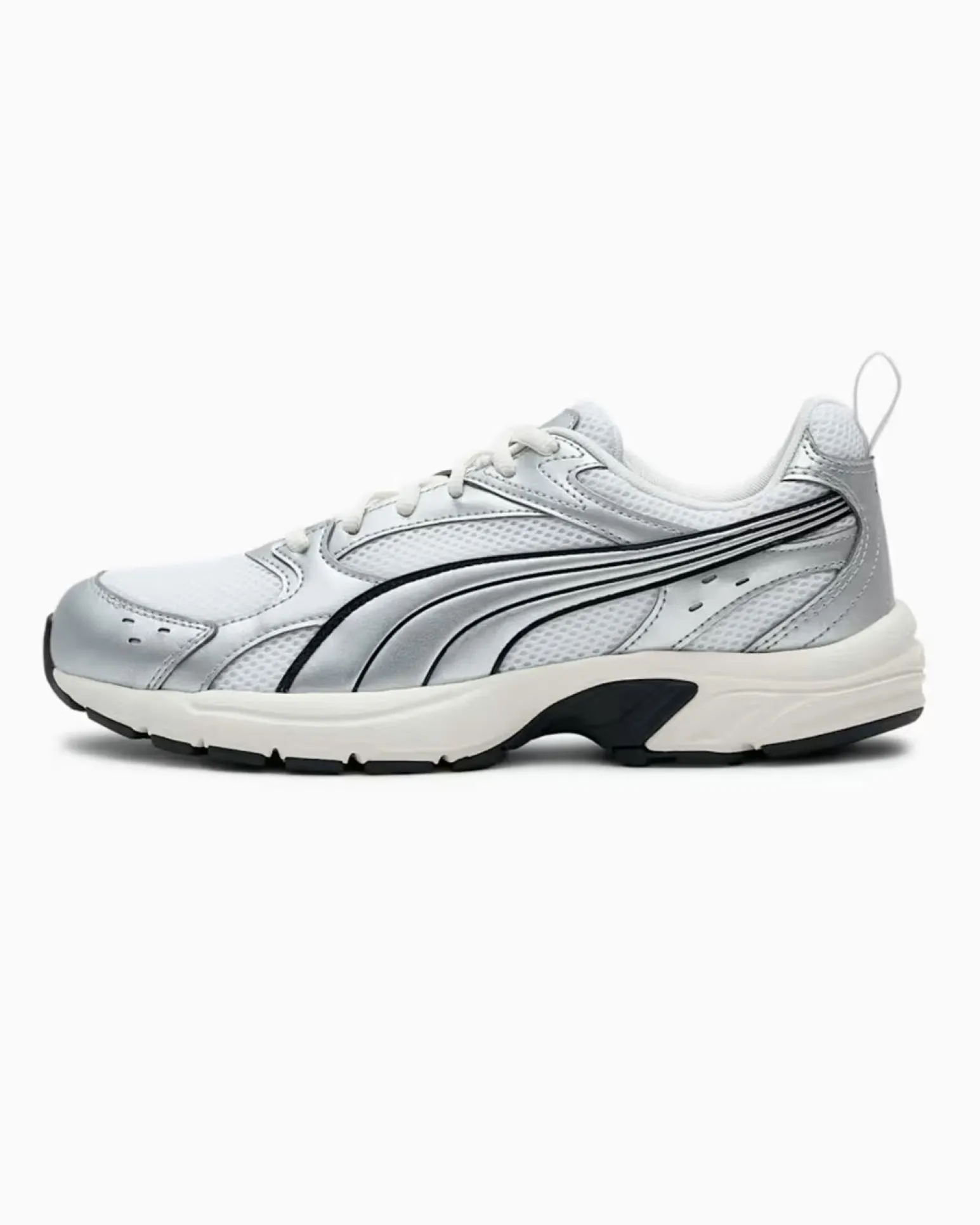 PUMA - SNEAKERS MILENIO TECH LT BIANCA, SILVER E NERA , 406791-01
