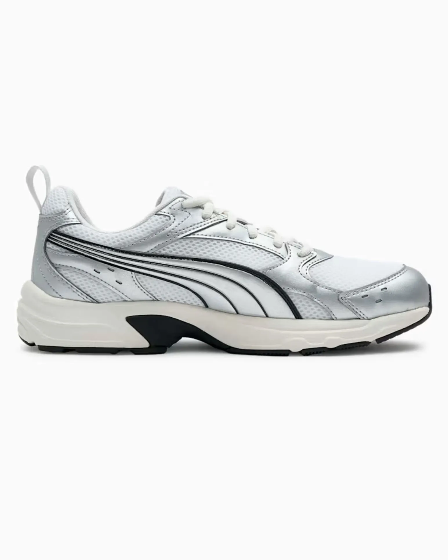 PUMA - SNEAKERS MILENIO TECH LT BIANCA, SILVER E NERA , 406791-01