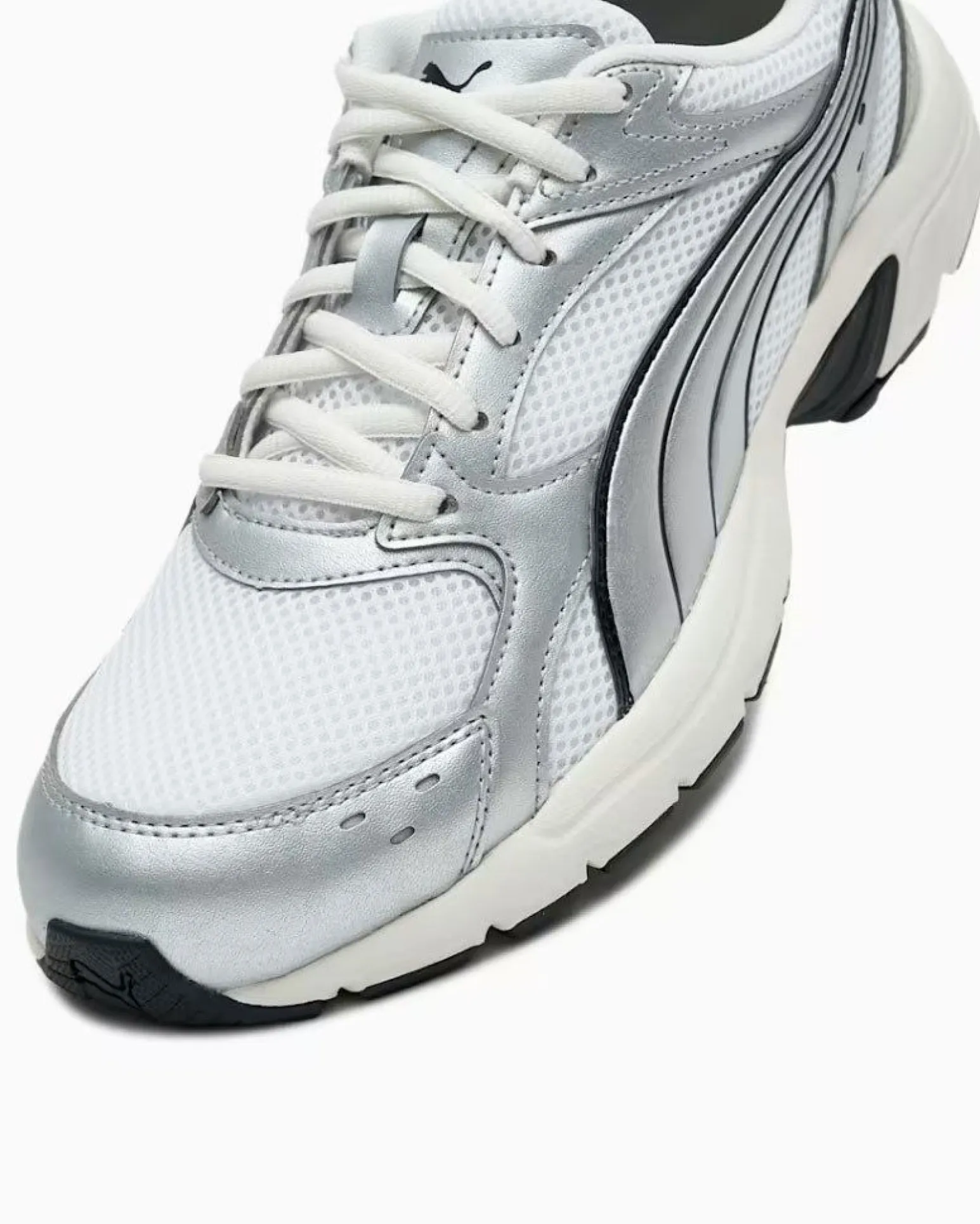 PUMA - SNEAKERS MILENIO TECH LT BIANCA, SILVER E NERA , 406791-01