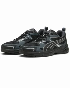 PUMA - SNEAKERS MILENIO TECH 2000 2TONE NERE CON DETTAGLI SILVER E GRIGI DA UOMO, 404914-01