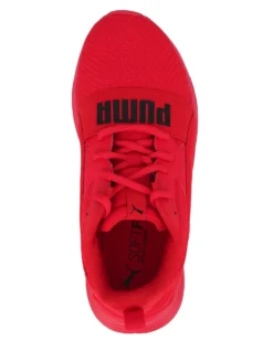 PUMA - Sneakers rossa e nera con soletta in memory foam, numerata 36/39 - WIRED RUN PURE JR