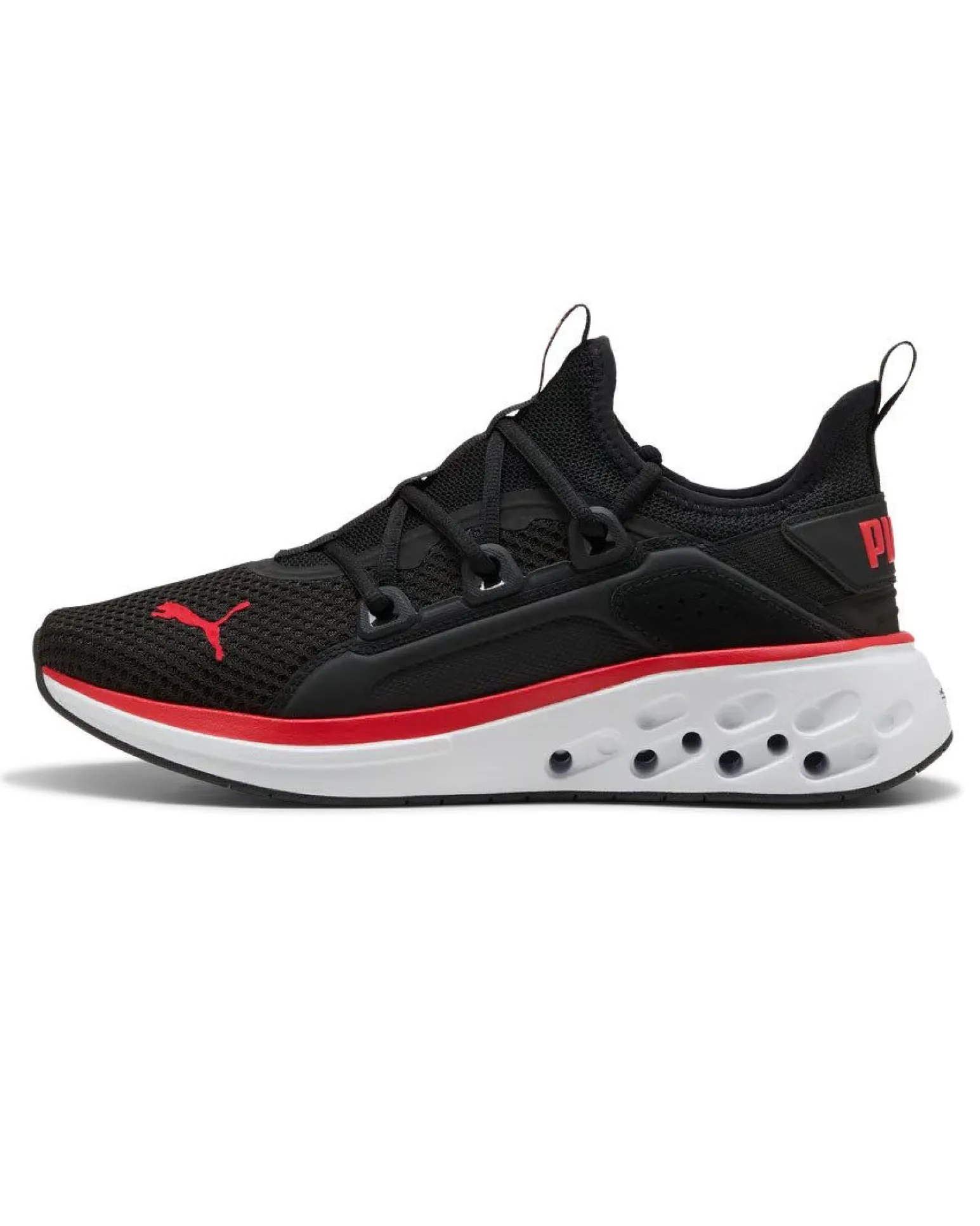 PUMA - SNEAKERS SOFTRIDE FREQUENCE STREET NERA E ROSSA DA UOMO, 311727-20