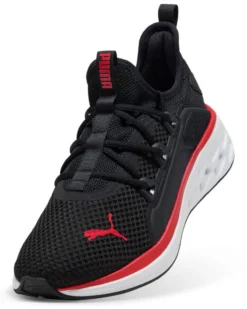 PUMA - SNEAKERS SOFTRIDE FREQUENCE STREET NERA E ROSSA DA UOMO, 311727-20