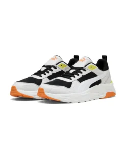 PUMA - SNEAKERS TRINITY 2 LT BIANCHE, NERE, BIANCHE GIALLE E ARANCIONI DA UOMO, 400231-26