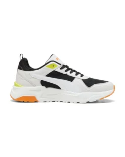 PUMA - SNEAKERS TRINITY 2 LT BIANCHE, NERE, BIANCHE GIALLE E ARANCIONI DA UOMO, 400231-26