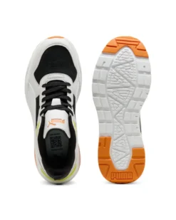 PUMA - SNEAKERS TRINITY 2 LT BIANCHE, NERE, BIANCHE GIALLE E ARANCIONI DA UOMO, 400231-26