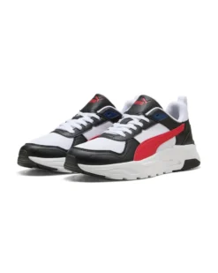 PUMA - SNEAKERS TRINITY 2 LT BIANCHE, NERE E ROSSE DA UOMO, 400231-24