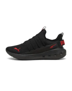 PUMA SOFTRIDE CARSON FRESH- Scarpa nera con logo rosso
