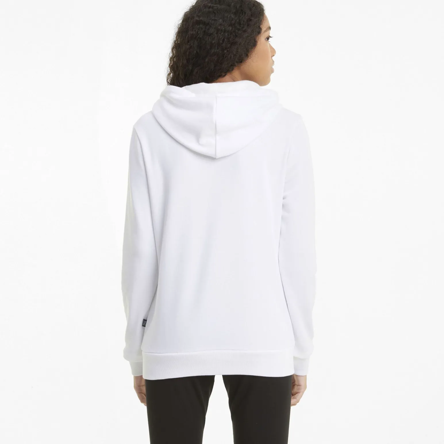 PUMA - SWEAT C/CAPP.ESS LOGO HD TR WHITE - 58679102