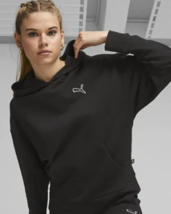 PUMA - SWEAT DA DONNA CON CAPPUCCIO BETTER ESSENTIALS HD TR - 675988-01