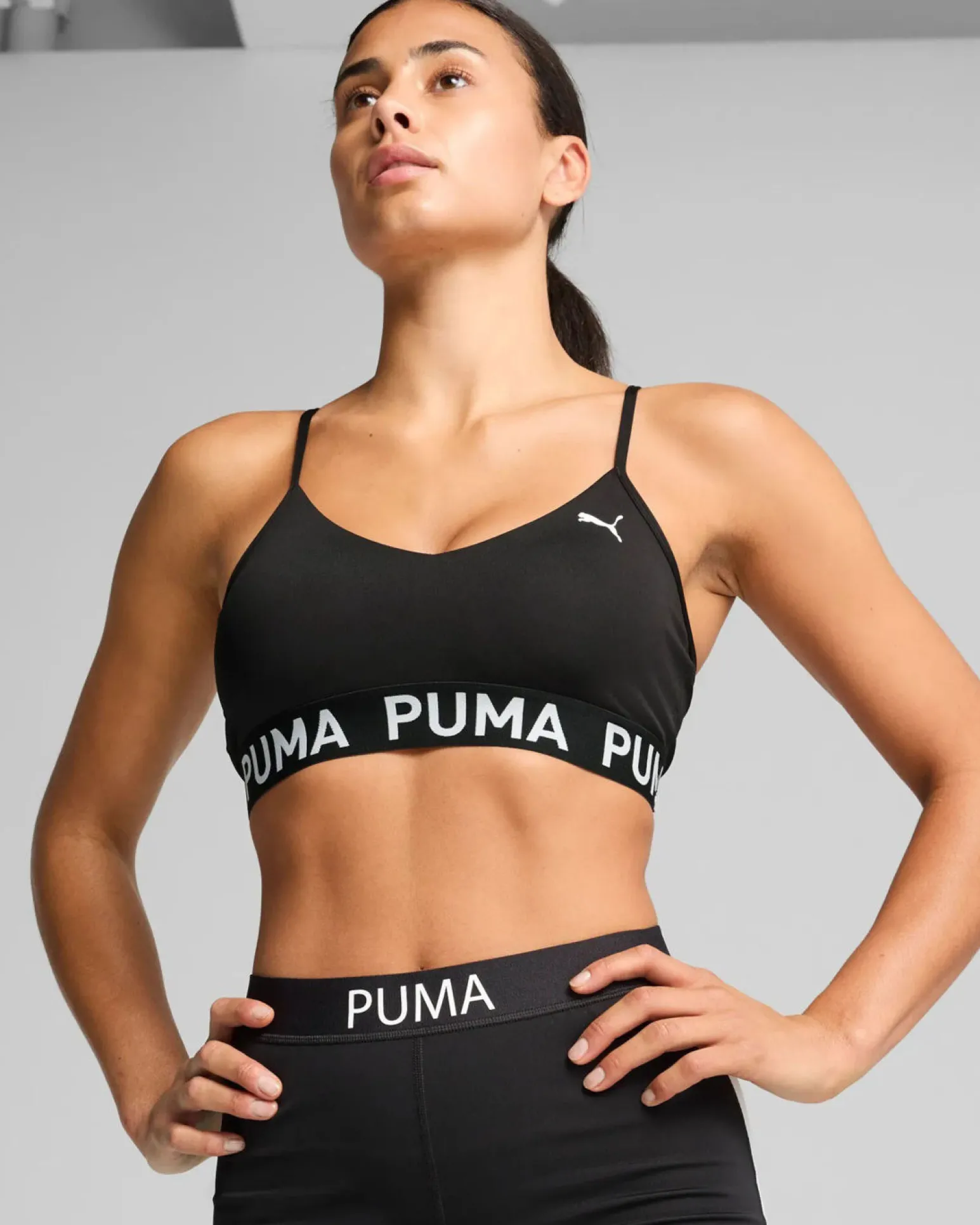 PUMA - TOP MOVE STRONG BRA NERO DA DONNA - 527140-01