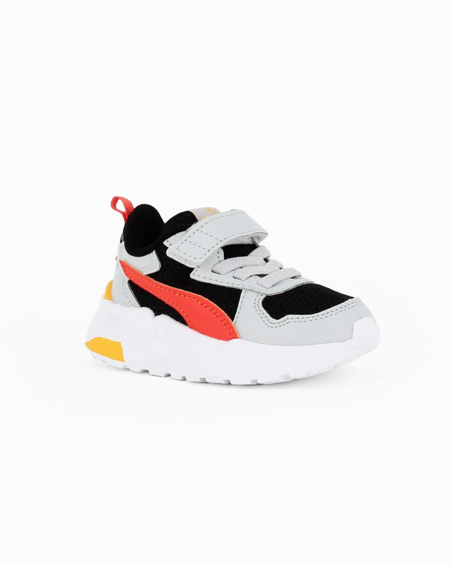 PUMA TRINITY LITE AC+ INF - Scarpa grigia nera e arancione, numerata 20-27