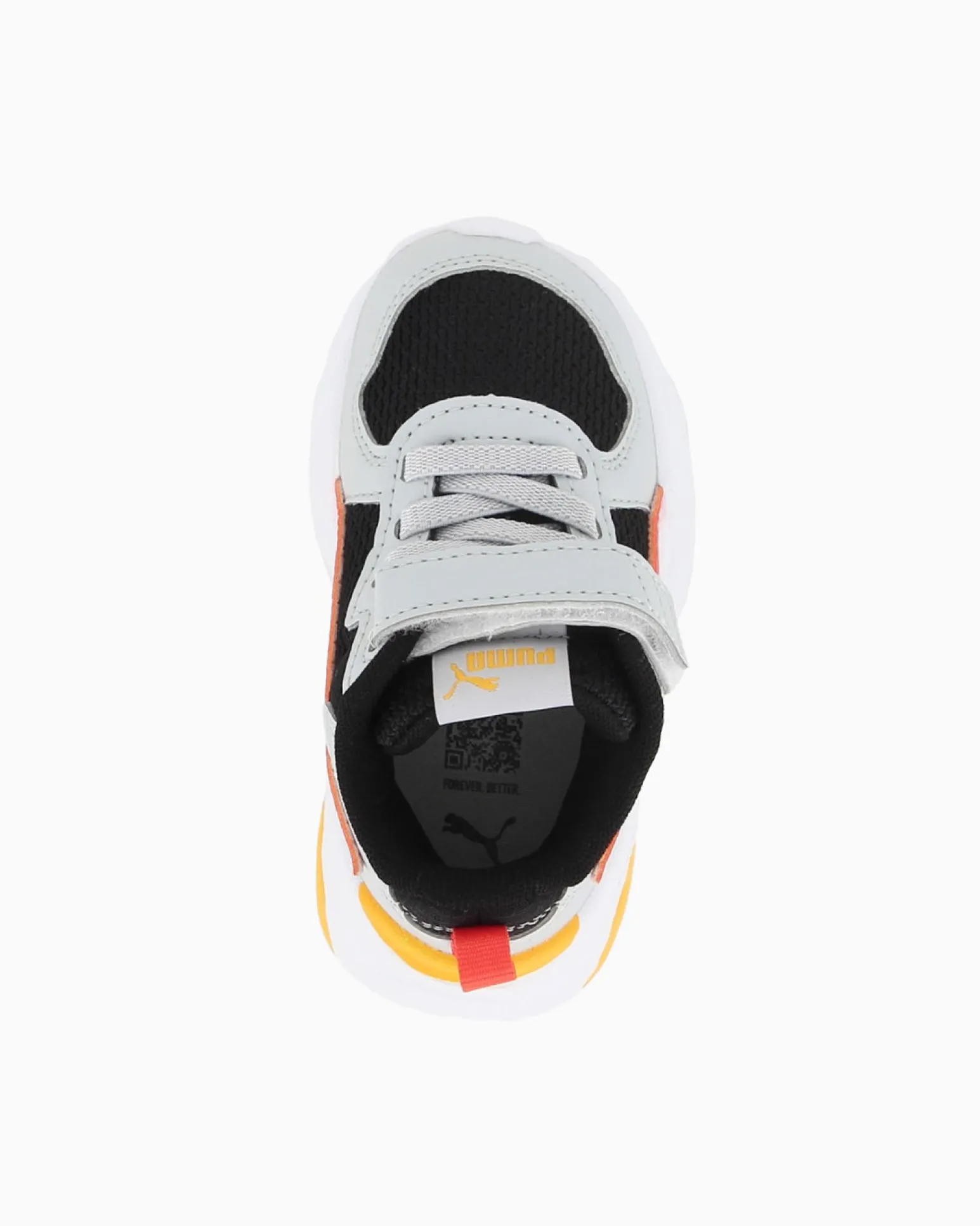 PUMA TRINITY LITE AC+ INF - Scarpa grigia nera e arancione, numerata 20-27