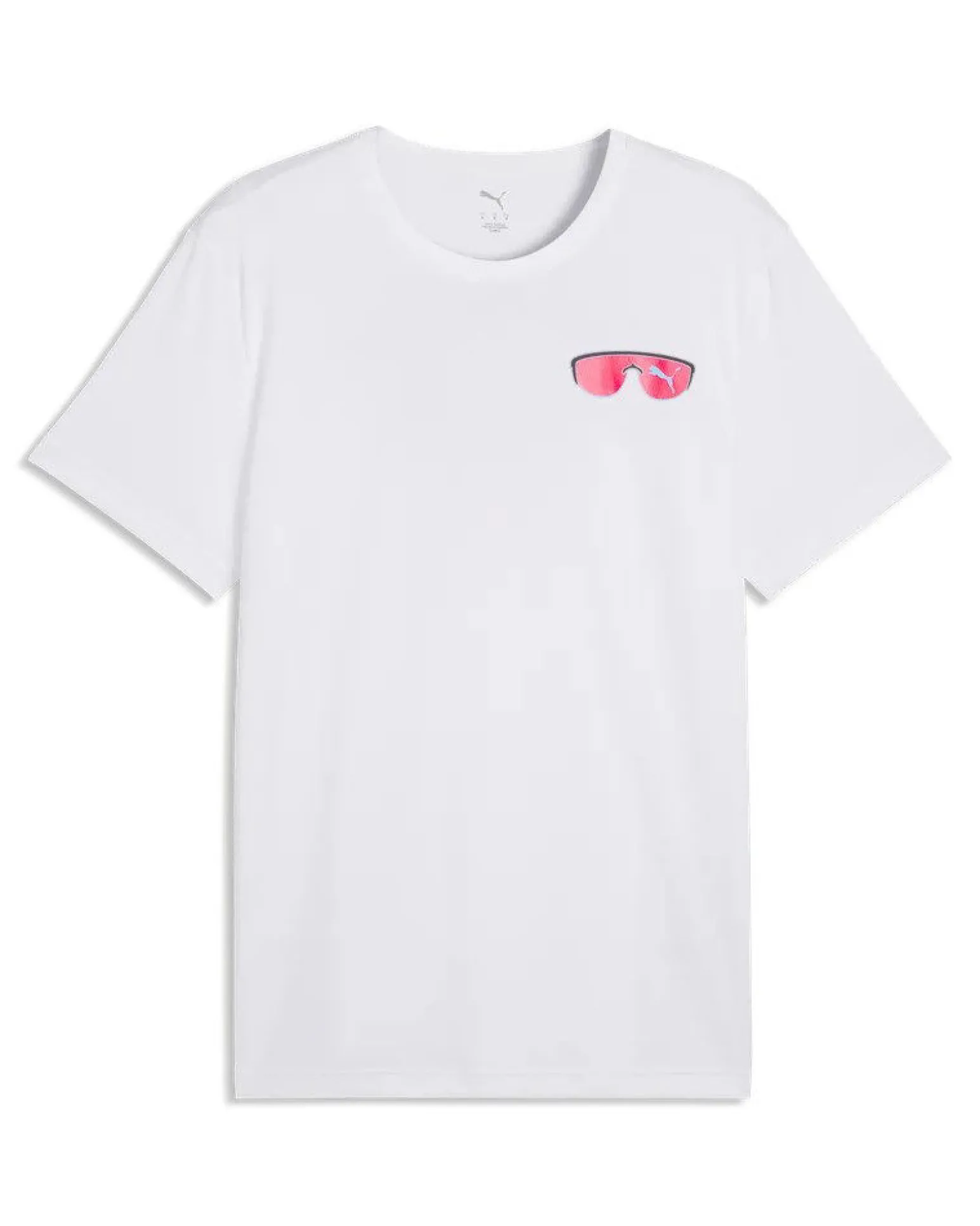 PUMA - T-SHIRT BIANCA RUN NITRO GRAPHIC TEE DA UOMO, 528449-02