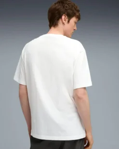PUMA - T-SHIRT BIANCA SPORT RELAXED GRAPHIC TEE DA UOMO, 688242-02