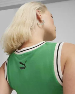 PUMA - T-SHIRT DA DONNA VERDE TEAM FOR THE FANBASE GRAPHIC - 625024-86