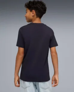 PUMA - T-SHIRT ESS 2 COLOR NO.1 LOGO JUNIOR BLU – 685778-16