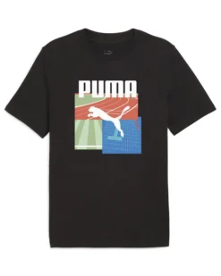 PUMA - T-SHIRT GRAPHICS SUMMER SPORTS BLACK DA UOMO - 627909-01