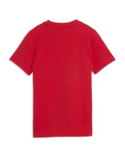 PUMA - T-SHIRT JUNIOR ( 7-16 ANNI) MEZZA MANICA ROSSA ACM MILAN FTBLCULTURE, 786722-22