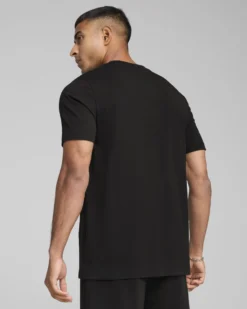 PUMA  - Tshirt LOVE UNITED TEE mezza manica nera - 684699-01