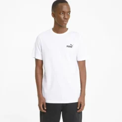 PUMA - T-SHIRT MM ESS SMALL LOGO TEE WHITE