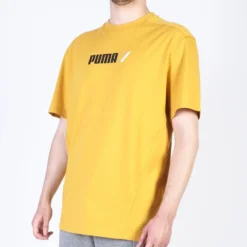 PUMA - T-SHIRT MM RAD/CAL TEE YELLOW - 58938537