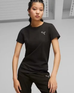 PUMA T-SHIRT NERA DA DONNA BETTER ESSENTIALS 675986-01