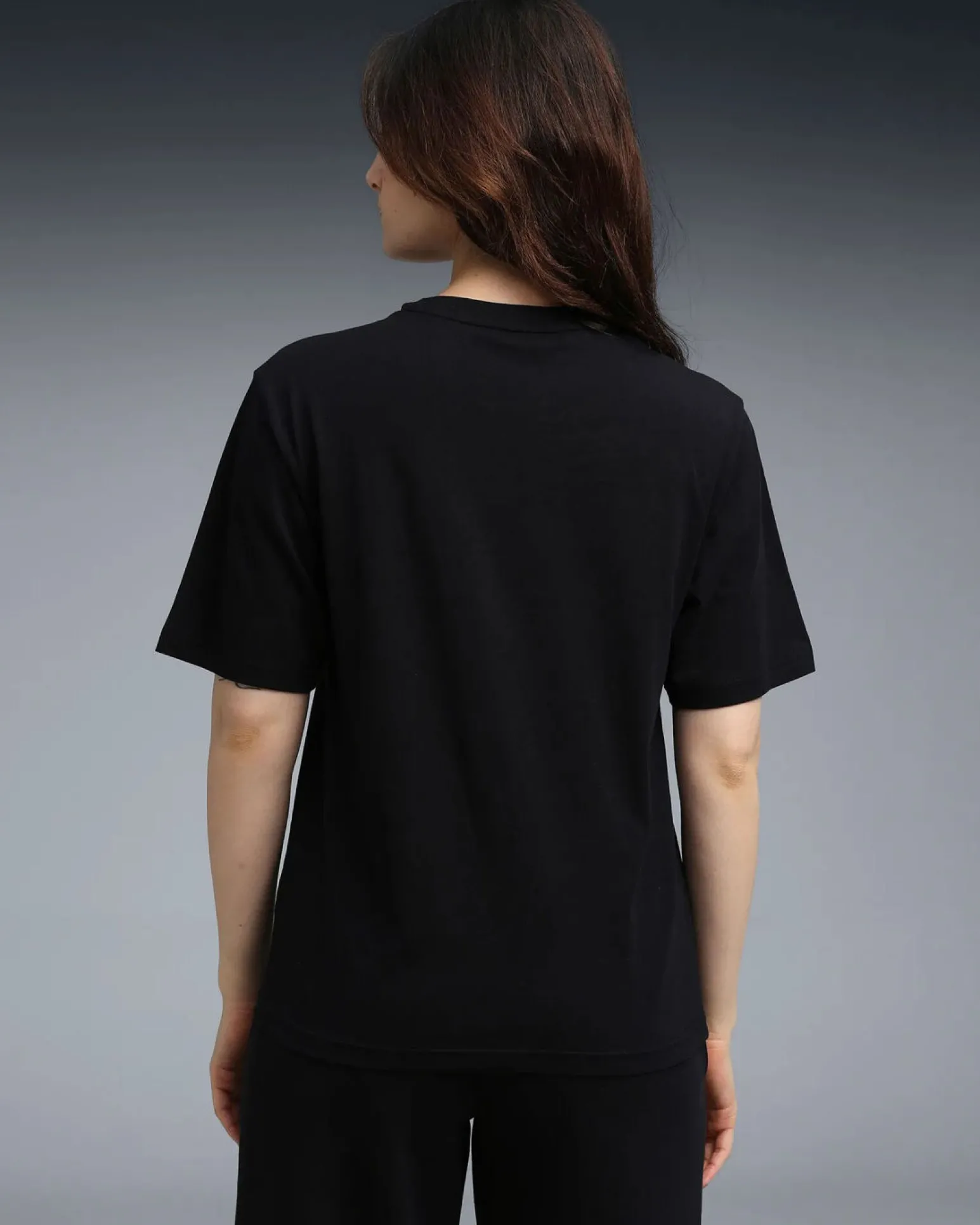 PUMA - T-SHIRT NERA ESSENTIAL NATURE 2.0 RELAXED TEE DA DONNA, 688077-01