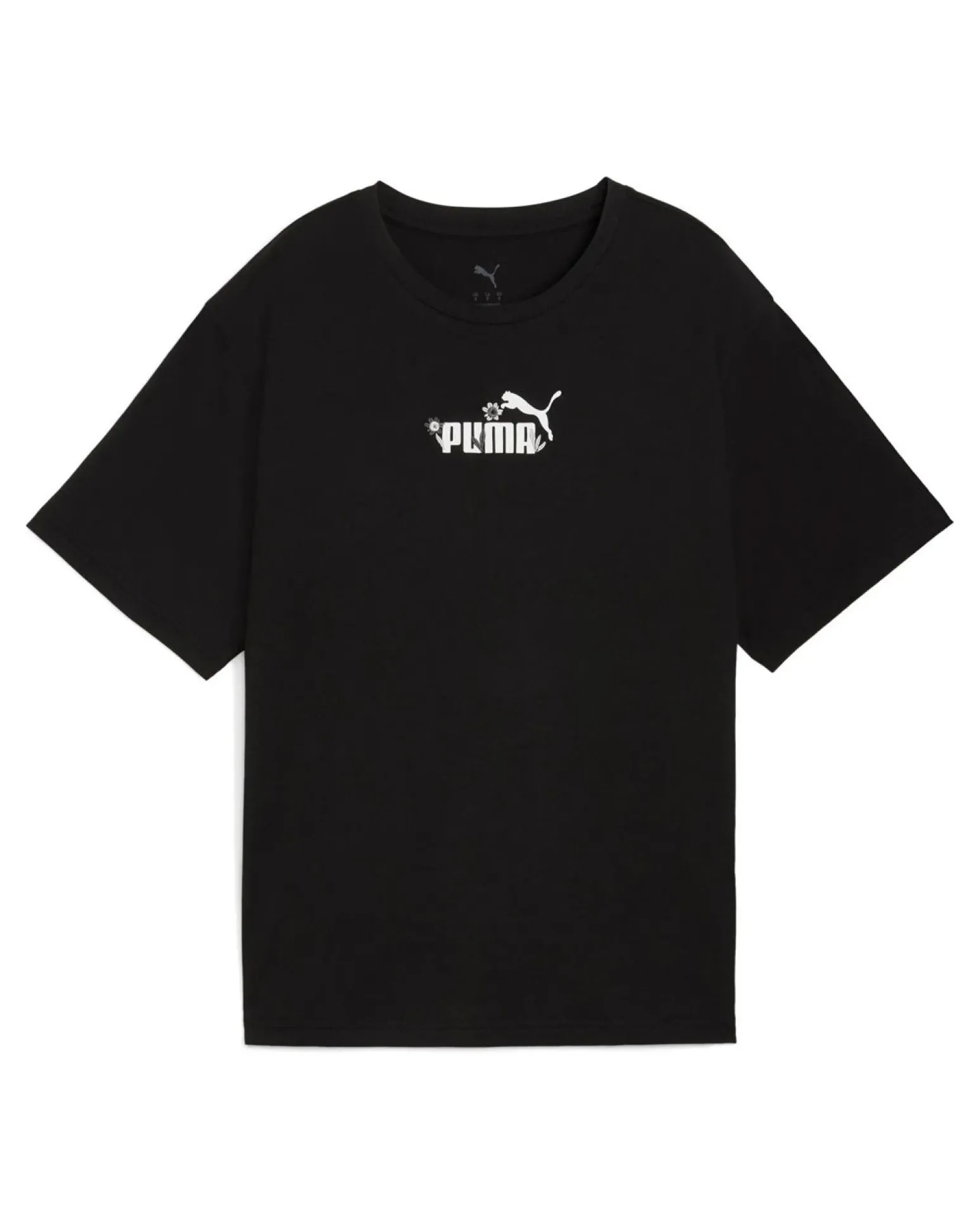 PUMA - T-SHIRT NERA ESSENTIAL NATURE 2.0 RELAXED TEE DA DONNA, 688077-01