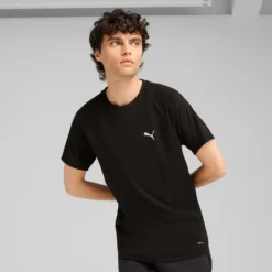 PUMA - T-SHIRT NERA EVOSTRIPE TEE DA UOMO,  684611-01