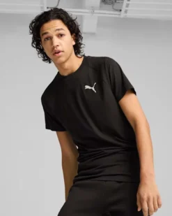 PUMA - T-SHIRT NERA EVOSTRIPE TEE BLACK DA UOMO - 681697-01
