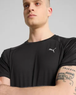 PUMA - T-SHIRT NERA RUN VELOCITY TEE (POLY) DA UOMO - 526600-01