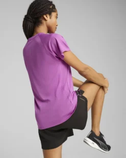 PUMA - T-SHIRT VIOLA RUN VELOCITY TEE (POLY) DA DONNA - 526578-89