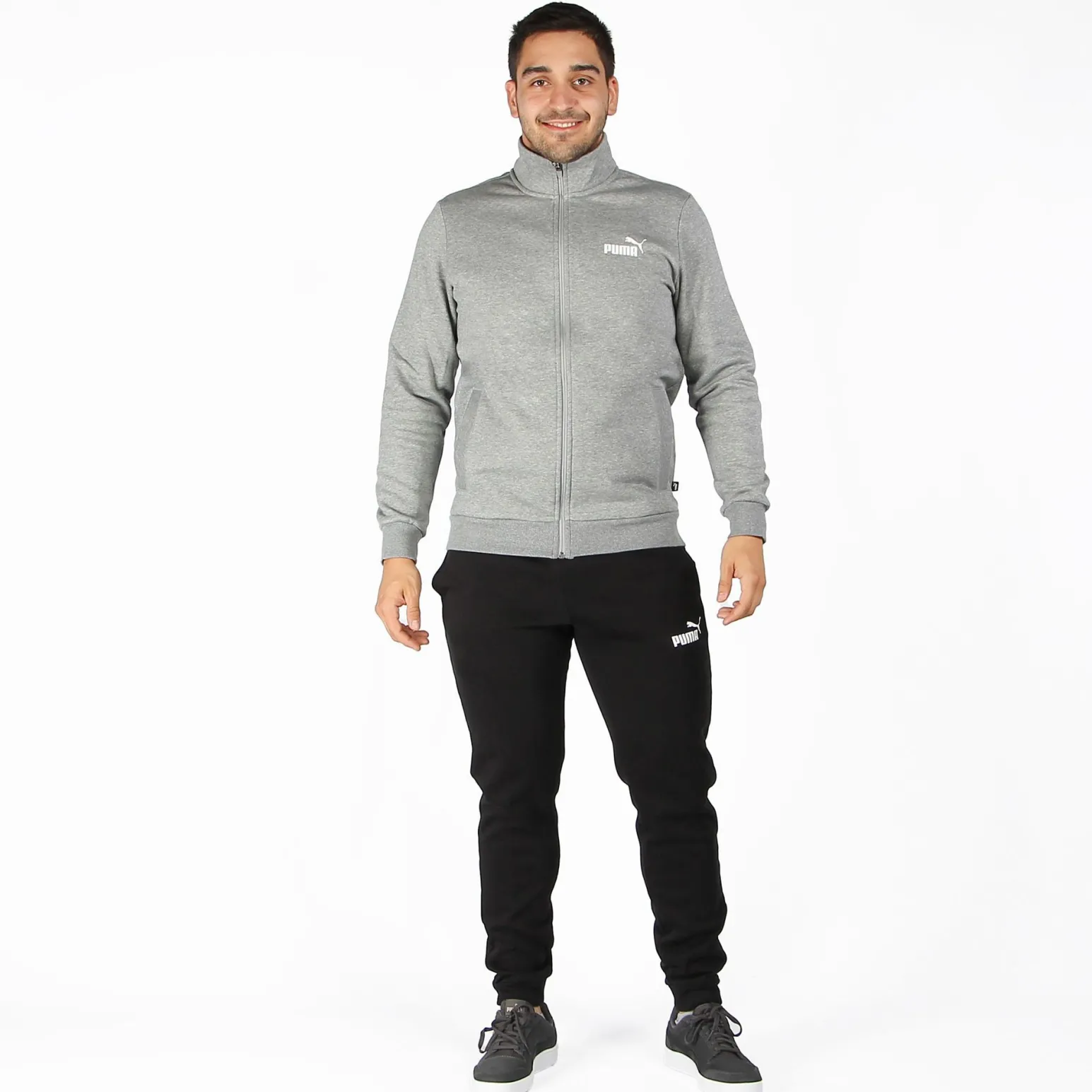 PUMA - TUTA CLEAN SWEAT SUIT FL GREY - 58584103