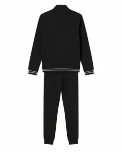 PUMA - TUTA COMPLETA NERA DA RAGAZZA FULL ZIP CON LOGO STRASS (7-16 ANNI) 693862-01