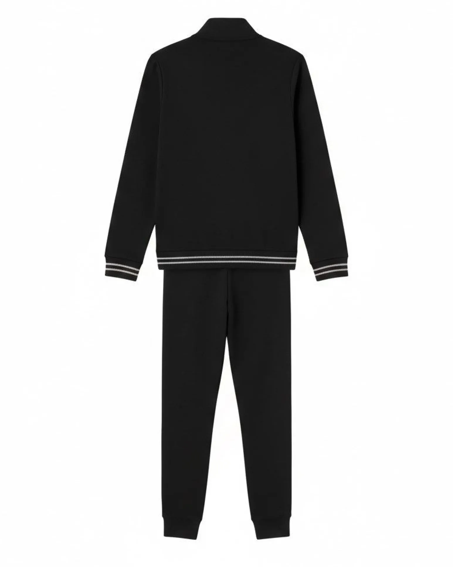 PUMA - TUTA COMPLETA NERA DA RAGAZZA FULL ZIP CON LOGO STRASS (7-16 ANNI) 693862-01