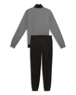 PUMA - TUTA COMPLETA NERA E GRIGIA COLORBLOCK POLY SUIT DA UOMO, 691766-01