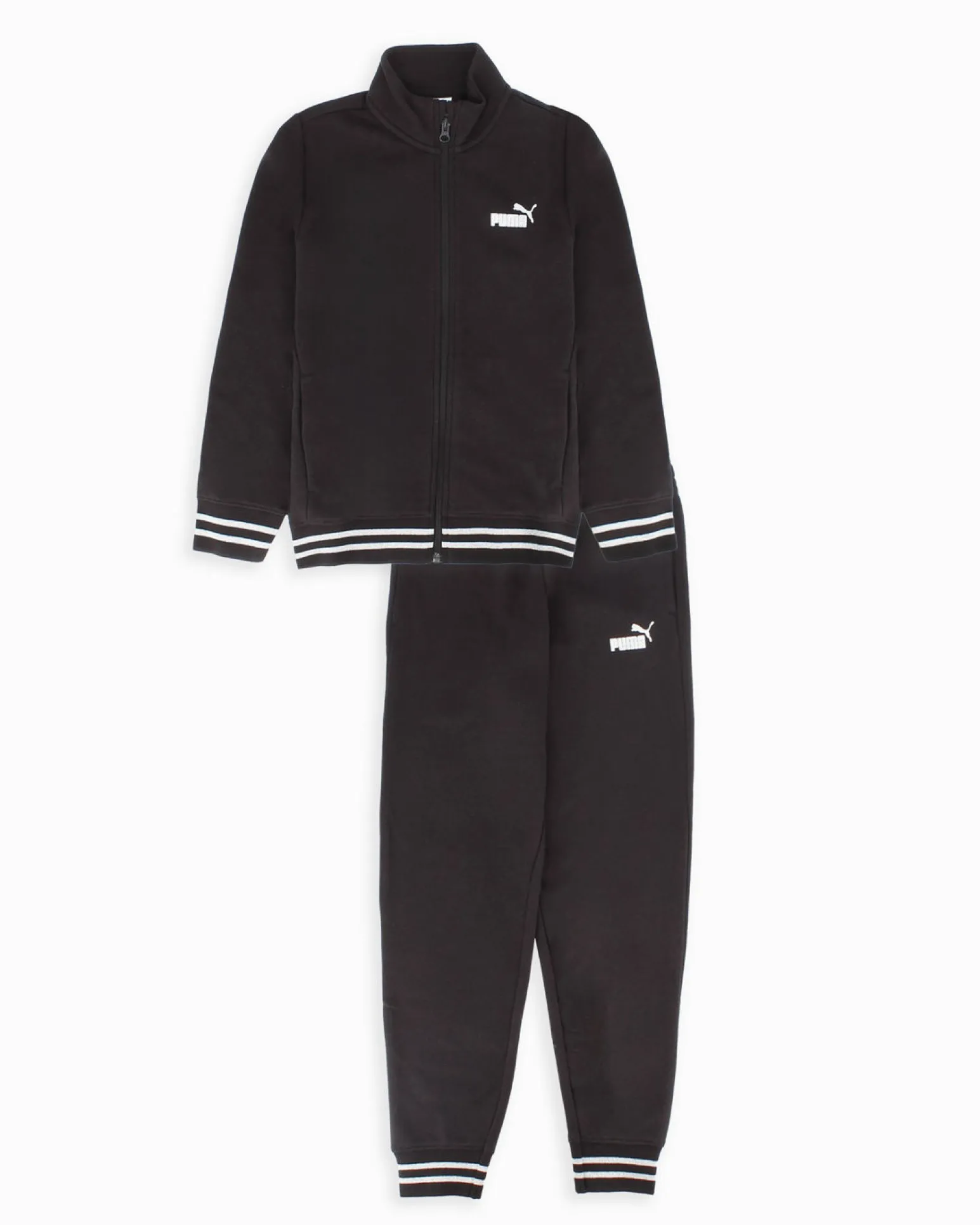PUMA - TUTA JUNIOR (7 - 16 ANNI) ESSENTIAL FULL ZIP, NERA , 689062-01