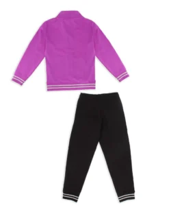 PUMA - TUTA  JUNIOR (7 - 16 ANNI)  ESSENTIAL FULL ZIP, NERA E FUXIA , 689062-89