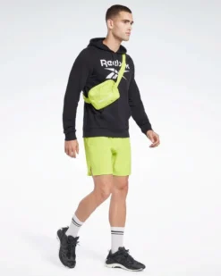 REEBOK-FELPA CON CAPPUCCIO REEBOK IDENTITY FRENCH TERRY VECTOR PULLOVER-H54788