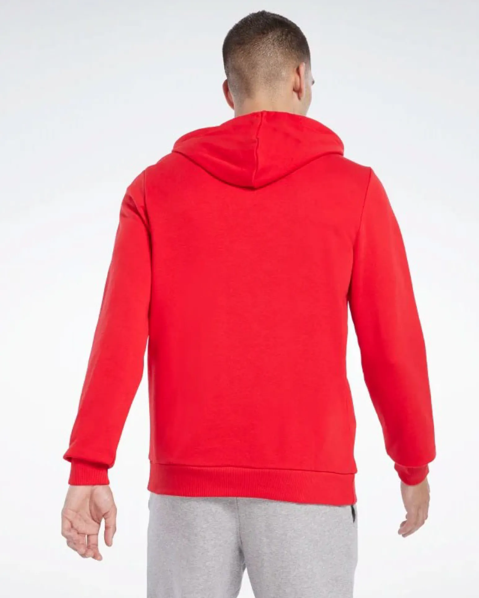 REEBOK-FELPA CON CAPPUCCIO REEBOK IDENTITY FRENCH TERRY LOGO PULLOVER-HA9276