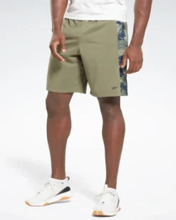 REEBOK-SHORT TRAINING CAMO WOVEN-HS7742