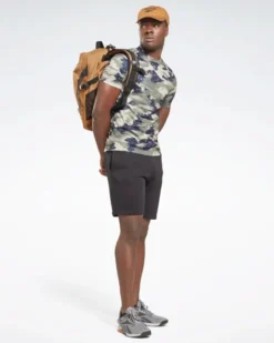 REEBOK-T-SHIRT TRAINING CAMO-HS7758